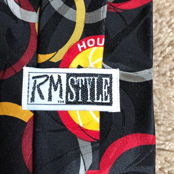 Vintage Houston Rockets Necktie - Picture 3 of 3